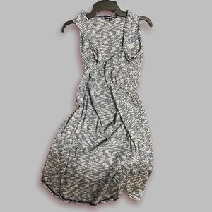 No-Sleeve Open Dress Coat